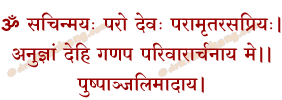 Yantra Pujanam Mantra in Hindi